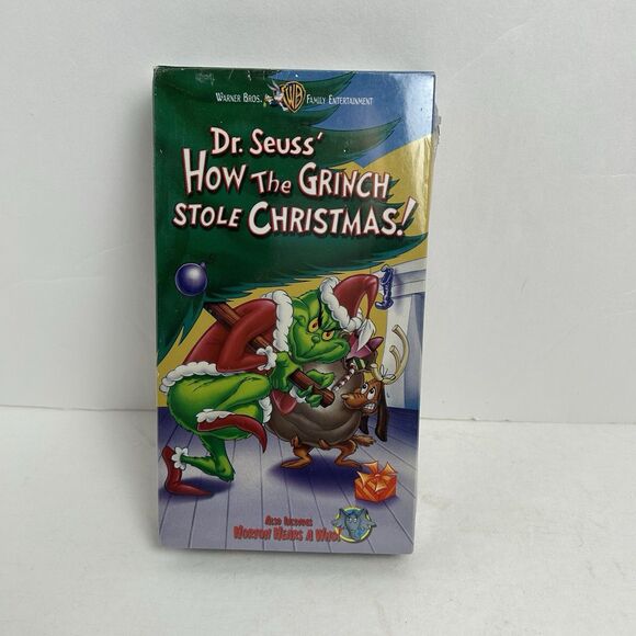 How the Grinch Stole Christmas (VHS, 2000, Slipsleeve) NEW SEALED - Picture 1 of 6